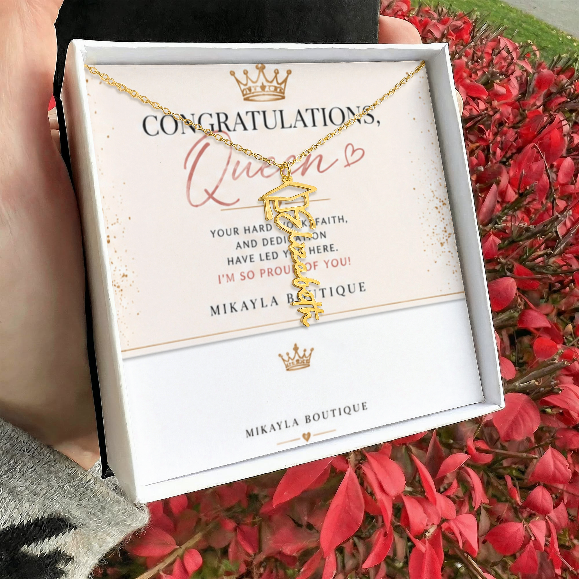 Congratulations to the graduate!